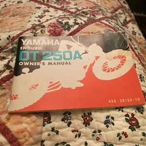 Yamaha DT 250A DT250 A 1973 Bedienungsanleitung 438-28199-10 LIT-11624-38-00 NOS Neu - Bild 1 von 13