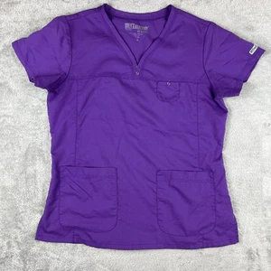 Grey's Anatomy Peeling Top Damen Medium V-Ausschnitt Kurzarm Krankenpflege Uniform Barco - Bild 1 von 7