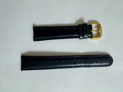 Новый из старых запасов Fossil из натуральной кожи темно-синий ремешок 18 мм - Изображение 1 из 2