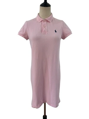 Polo Ralph Lauren Mini Mesh Dress Pink Sz SP Preppy Tennis Sporty Pony Logo - Image 1 of 4