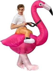 Disfraz de Flamenco Disfraz Inflable Adulto Halloween Disfraces Inflables - Imagen 1 de 5