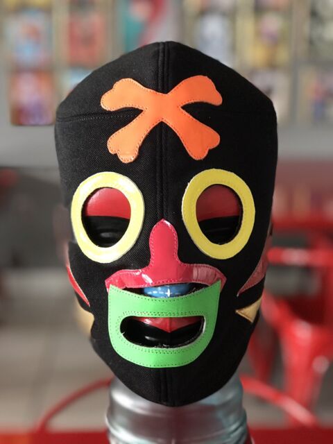 Máscara de luta livre mexicana para adultos – Máscara de Luchador –  (Mysterio Tricolor)