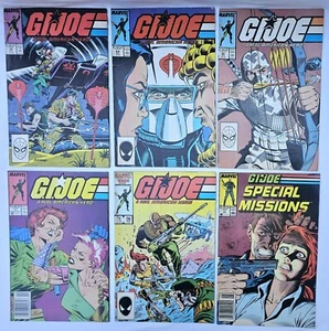 1980's G.I. Joe: A Real American Hero Marvel Comic Book Lot 6 Special Missions+ - Picture 1 of 16