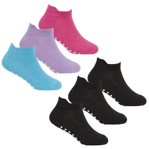 REDTAG Active Girls Sports Trainer Liners with Grippers - Picture 1 of 10