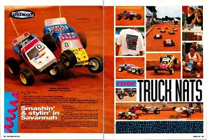 RC Racing Events 1993 Print Ad Wall Art Decor Art Truck Nats Reedy Race - Picture 1 of 4