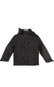 Reebok Boys Black Camo 3-in-1 Coat Soft Shell Jacket Outerwear Size 4/5 - Picture 1 of 13