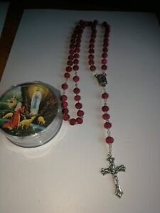 Lourdes Rosary In Box