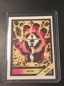 NOVA 1987 MARVEL UNIVERSE SERIE 1 TARJETA DE IMÁGENES CÓMICAS #72 - Imagen 1 de 11