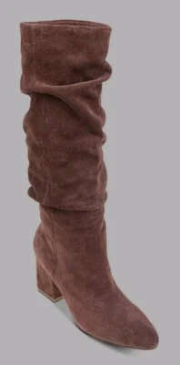 Espléndida Bota Para Mujer Phoenix Hasta la Rodilla Talla 6.5 NUEVA Marrón Gamuza Slouchy Foto 1 de 4