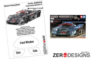 Zero Paints 1/24 C9 Window Pre-Cut Painting Masks for Tamiya kits - Picture 1 of 1