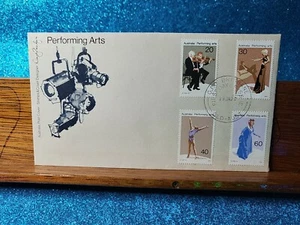 First Day Cover 📮1977 (4 stamps) Brisbane QLD 📮 Performing Arts - Bild 1 von 2
