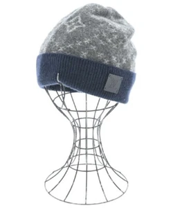 LOUIS VUITTON Knit Caps/Beanies GrayxNavy(Patterned) 2200545282031 - Picture 1 of 3