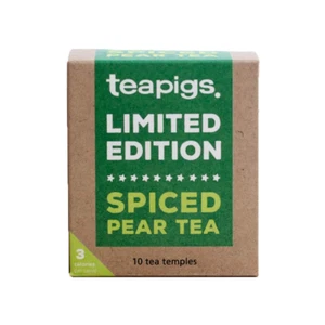 Limited Edition Spiced Pear Tea Made with Whole Leaves (6 Packs of 10 Tea Bags) - Picture 1 of 4