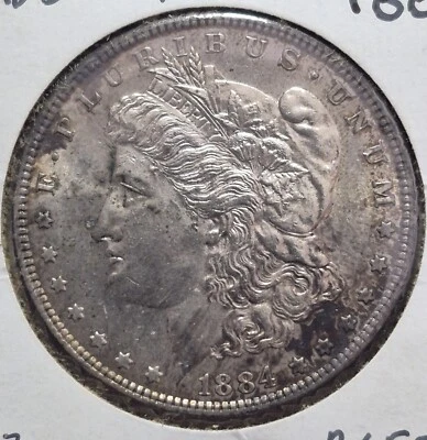 1884 P Morgan Dollar BU++ - Uncirculated Plus Plus BLEEX - Image 1 of 2