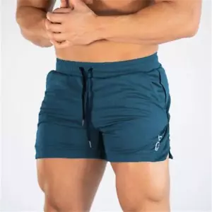 Men's Echt Knit Training Shorts Running Joggers Fitness Gym Short Sport Jogger - Picture 1 of 16