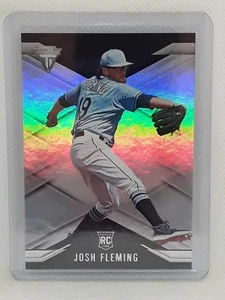 Josh Fleming 2021 Chronicles Titanium - #19 RC - Tampa Bay Rays - Picture 1 of 2