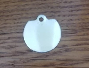 Leere Edelstahl Etiketten für Haustiere oder Schmuck 500 Stück - Bild 1 von 4