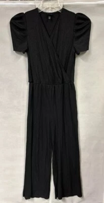 Black Art Class Stretch Romper Size L (10/12) Girls, Small (Misses) - Image 1 of 4