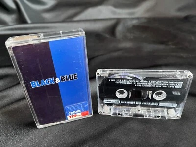 Backstreet Boys Black & Blue (GMM TH 2000s) Cassette Tape Dance Pop Boy Band - Image 1 of 3