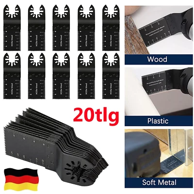 20-Stk Sägeblatt Sägeblätter Zubehör Multifunktionswerkzeug Multitool Für Metall - Bild 1 von 4