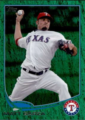 2013 Topps Update Emerald #US47 Matt Garza NM Rangers ID:71889 - Image 1 of 2