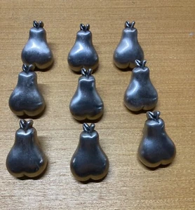 MNG Hardware nine pear shape drawer pull dresser closet knobs handles - Picture 1 of 5