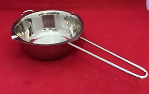 Schmelztopf für Schokolade / Butter aus Edelstahl 400 ml - Bild 1 von 2