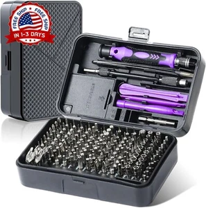 Juego De Destornilladores De Precisión, Kit De Herramientas De Reparación 152Pcs - Picture 1 of 8