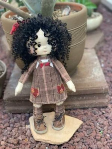 Stoffpuppe Babypuppe, Babypuppe, Geschenk für Mädchen - Bild 1 von 5