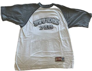NY 718 Vintage Men’s T-Shirt Size Large Old School Players Yankees - Picture 1 of 7