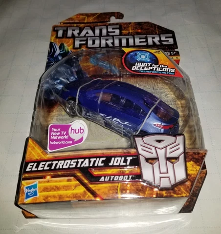 Transformers Hunt For The Decepticons Electrostatic Jolt Deluxe 2010 Cover