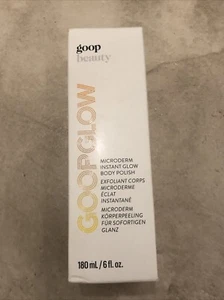 Goop Beauty Goop Glow Microderm Instant Glow Body Polish - 6 fl oz - New in Box - Picture 1 of 5