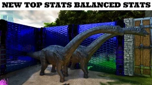 🔥ARK Survival Ascended PvE PC/XBOX/PS5 Top Stats Balanced Brontosaurus (bronto) - Picture 1 of 13