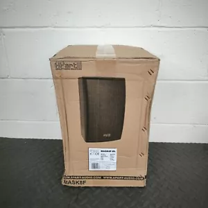 Apart Mask 8-BL Speaker 300W 8Ohm Two Way Raw Cable Banana Jack Wall Mount Black - Picture 1 of 11