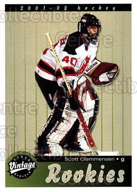 2001-02 UD Vintage #285 Scott Clemmensen - Image 1 of 1