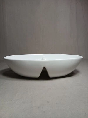 Cuenco para servir 10 STRAWBERRY STREET blanco dividido Foto 1 de 4