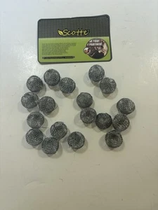 Scotte Schermi Tubi Filtri Schermo Acciaio Schermo Sfera (18 Pk) - Foto 1 di 4