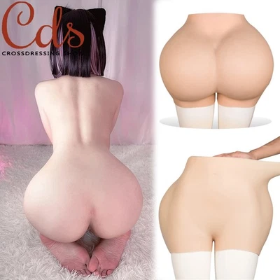 Silicone Hip Shaping Pants Thicken Butt Fake Vagina Sexy Butt Hip Up Enhancer - Bild 1 von 4