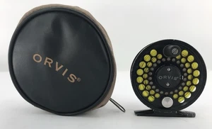 Mulinello da pesca a mosca Orvis Battenkill BBS II nero con custodia - Foto 1 di 17