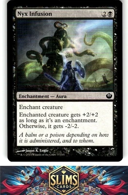 Magic the Gathering MTG Journey Into Nyx Nyx Infusion #77 Buy 2 Get 1 - Image 1 of 2