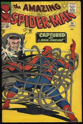 Amazing Spider-Man #25 FN/VF 7.0 1st Appearance of Mary Jane! Marvel 1965 - Image 1 of 2