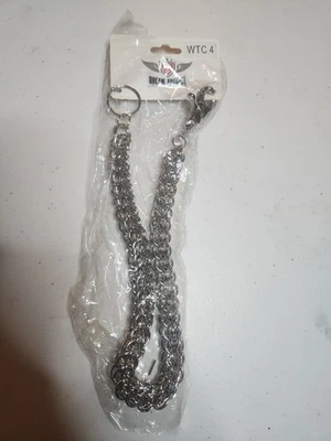 DREAM APPAREL WTC 4 Cartera Cadena Aproximadamente 20" Largo Inoxidable Foto 1 de 4
