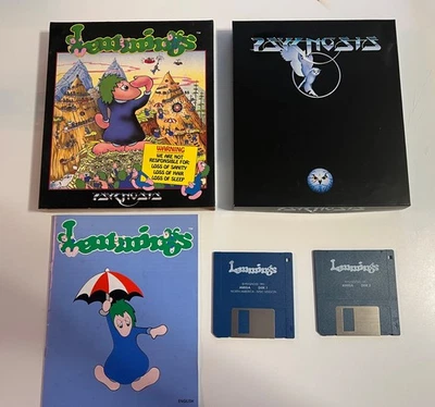 Lemmings - Amiga - Big Box - Retro Game - Complete - Image 1 of 4