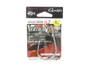 Gamakatsu 67506 Single Hook 62 Vertical Heavy Jigging Hook Size 8/0 (9364) - Picture 1 of 6