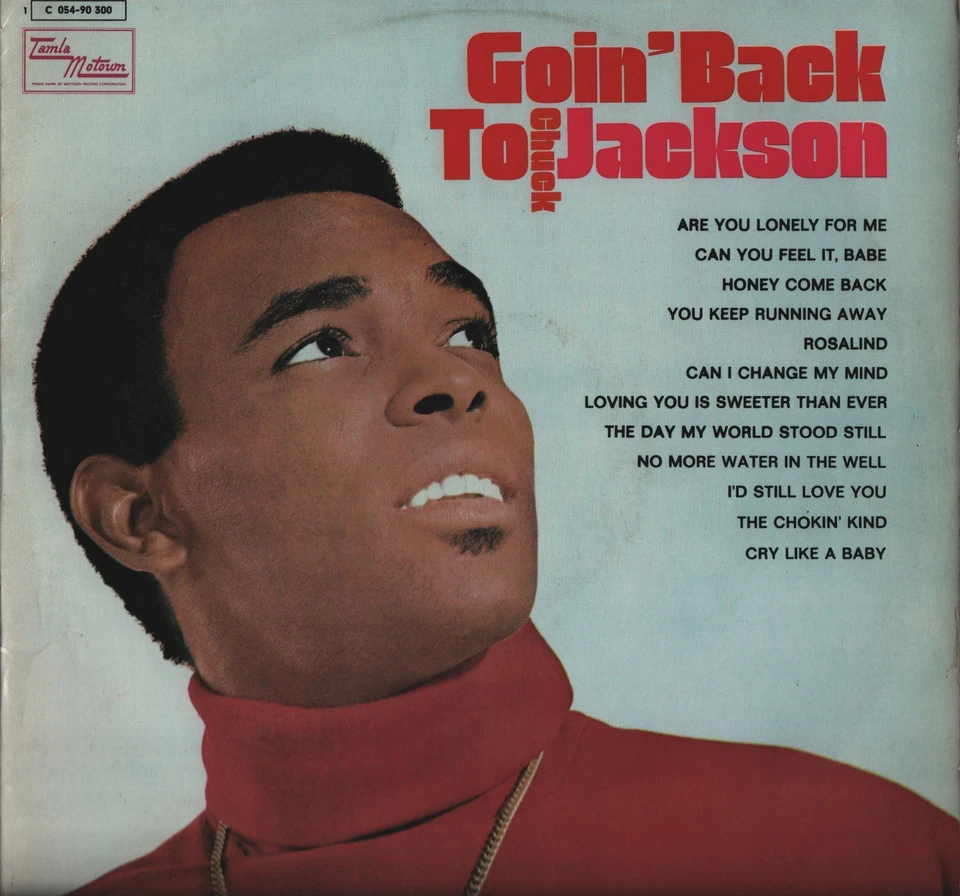 CHUCK JACKSON: Goin' Back To Chuck Jackson (´69 / scarce orig. German MOTOWN LP) - Bild 1 von 1