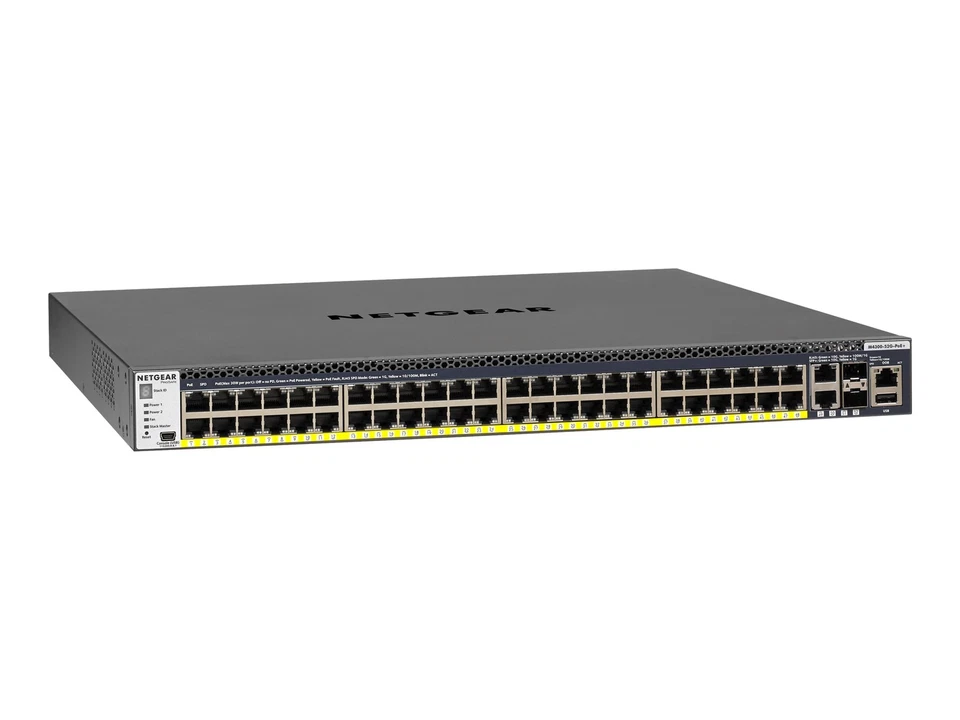 ^Netgear ProSAFE M4300-52G-PoE+ - L3 Managed Switch (GSM4352PB-100NES) - Image 1 of 1