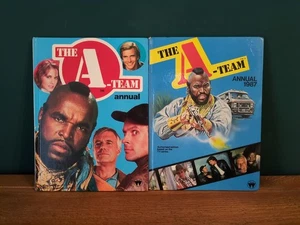 The A-Team 1985 & 1987 Annual Book Bundle World Distributors Hardback Nostalgia - Bild 1 von 6