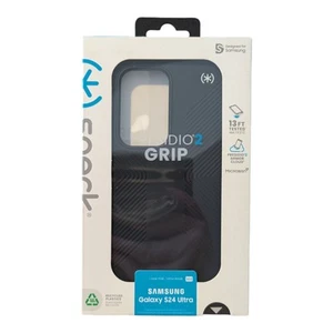 D4. Speck Presidio2 Grip Case for Samsung Galaxy S24 Ultra - Black - Picture 1 of 1