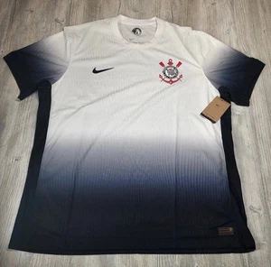 Nike Corinthians 24/25 Home Kit Authentic Jersey FN8765-100 Men’s Size XXL NEW - Picture 1 of 10