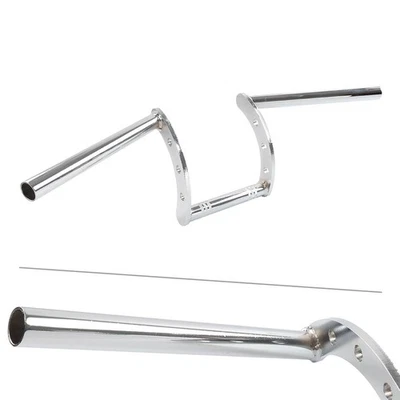 1'' Handlebars Z Bar Drag Bars For Harley For Honda For Chopper Cruiser Bobber - Image 1 of 4
